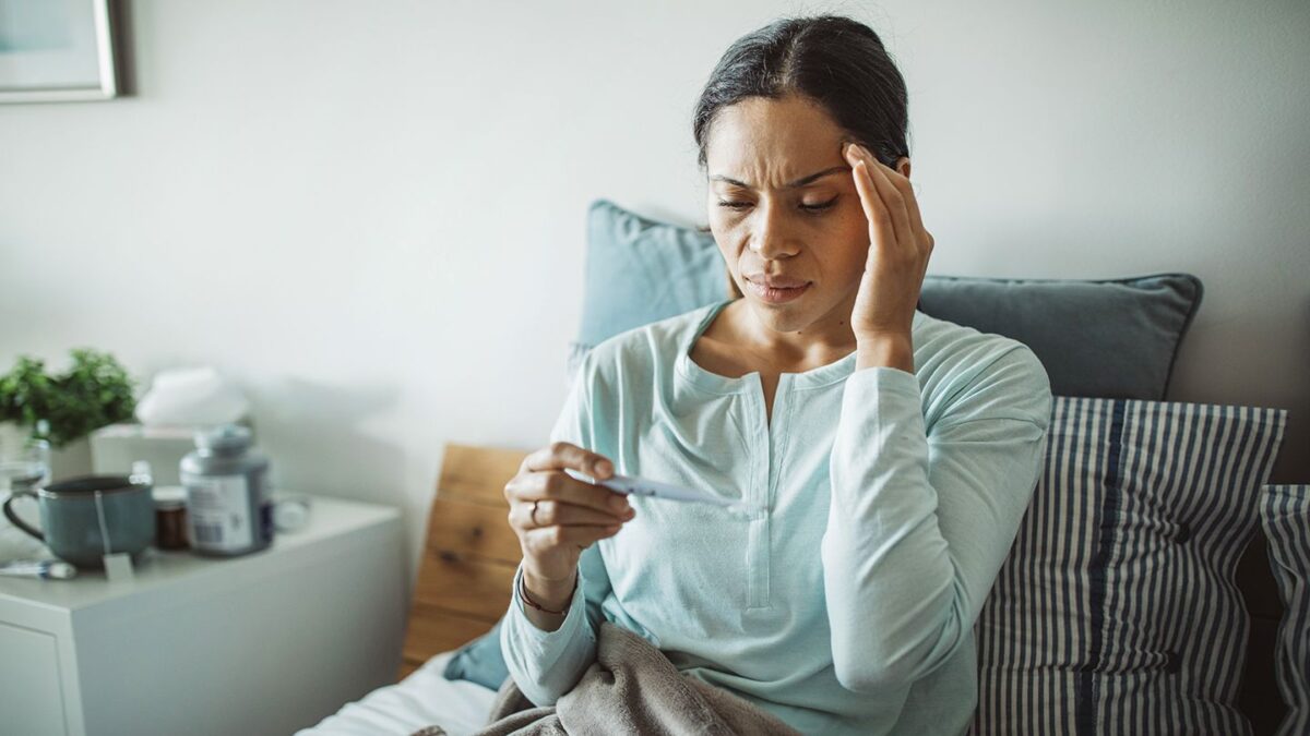 can migraine cause fever