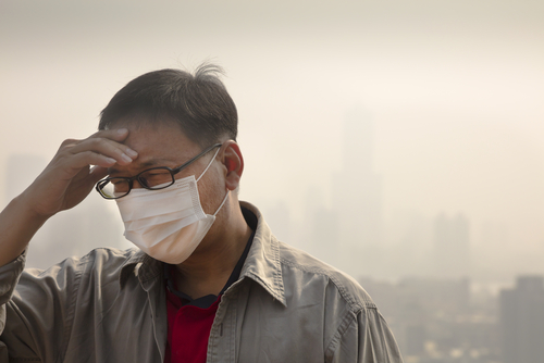 Headaches from air quality, headaches from wildfire smoke, headaches from air pollution.