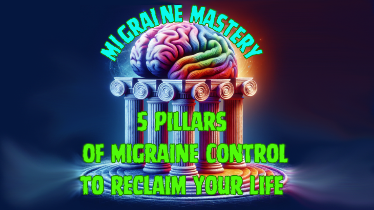Migraine Mastery: 5 Pillars of Migraine Control to Reclaim Your Life, migraine masterclass, migraine education, migraine course, migraine specialist, headache specialist