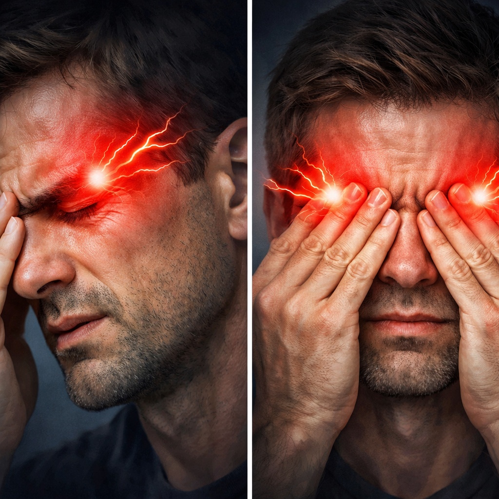 headache behind eyes, behind eyes hurt headache