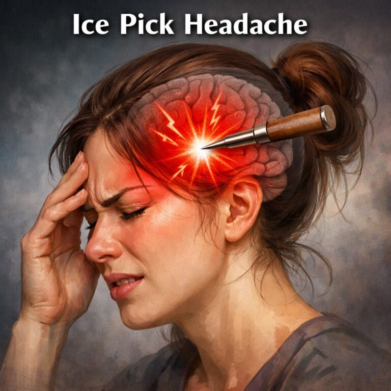 Ice pick headache, ice pick headache causes, primary stabbing headache